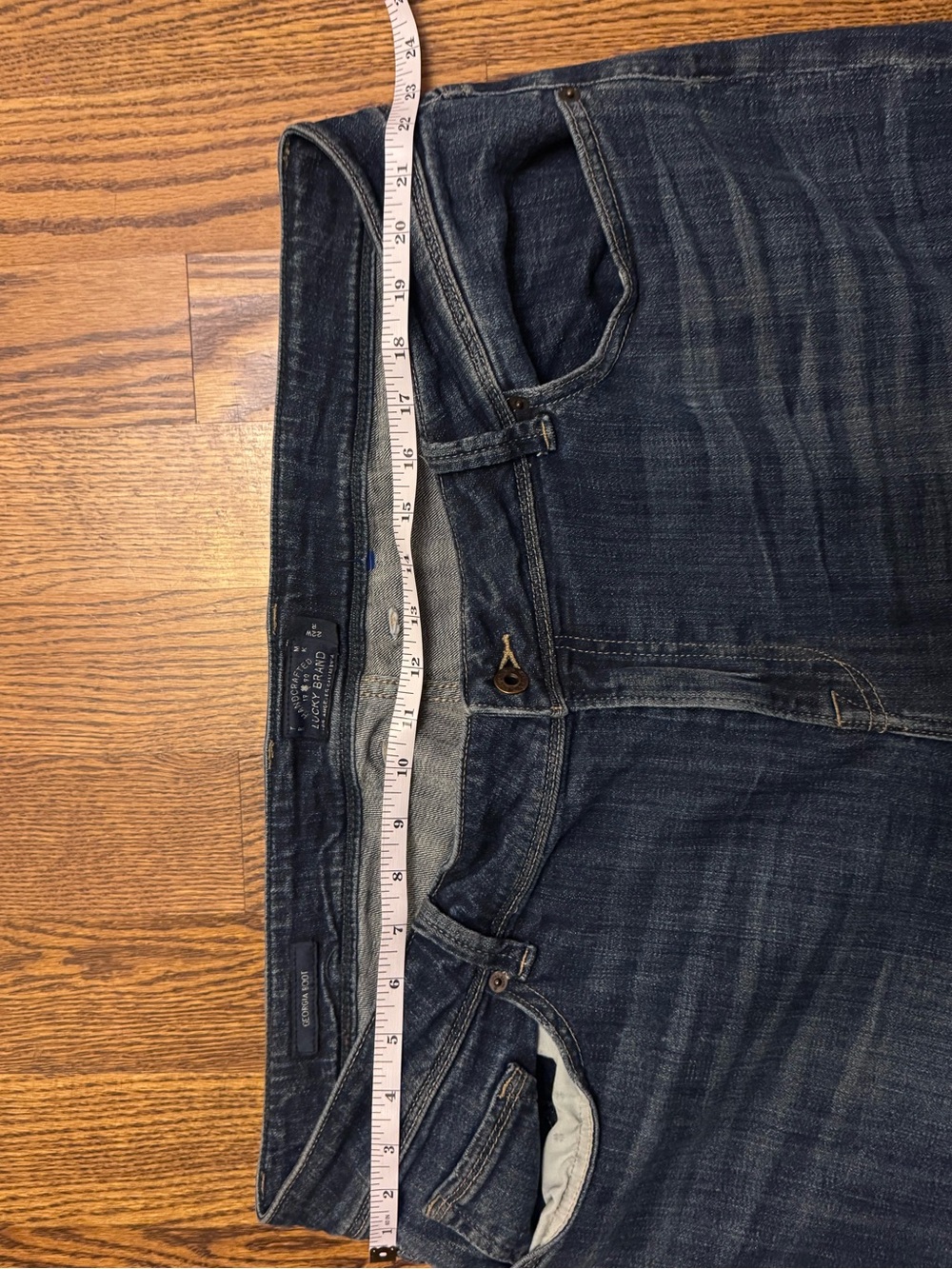 Lucky Brand Dark Blue Bootcut Jeans - Picture 5 of 7